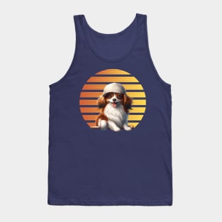 Nederlandse Kooikerhondje - With bat and ball Tank Top